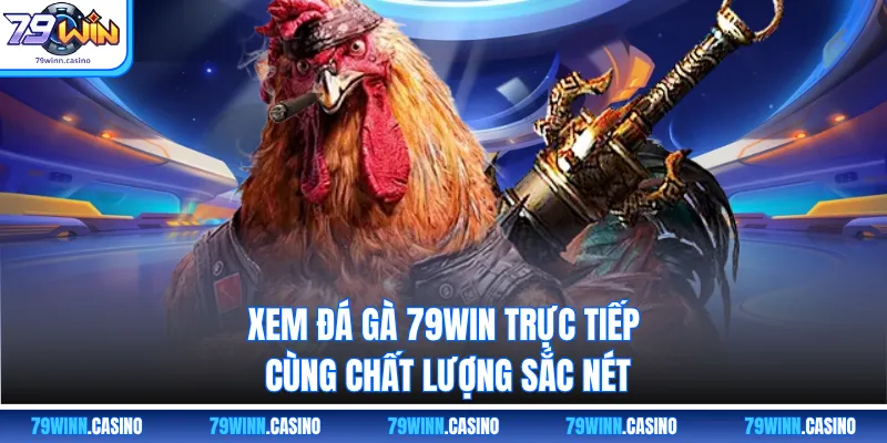 Xem đá gà 79win trực tiếp cùng chất lượng sắc nét